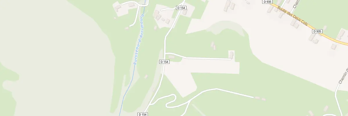 Plan du 261 Rte du Peyras à Campan