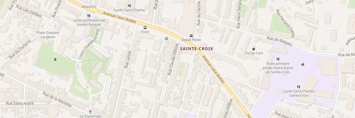 Plan du 7 Rue Claude Hilleret à La Bosse