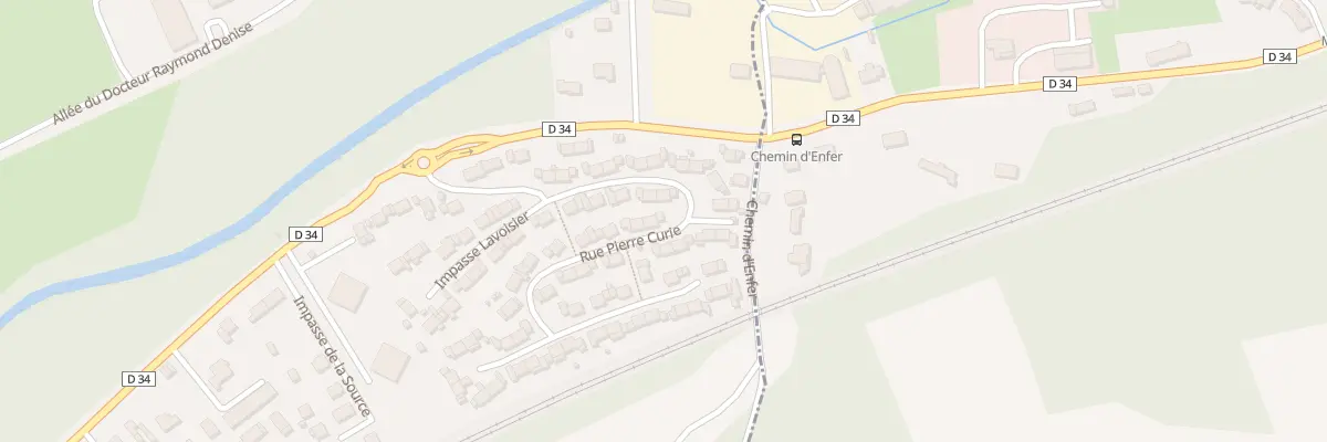 Plan du 16 Rue Pierre Curie à Harfleur