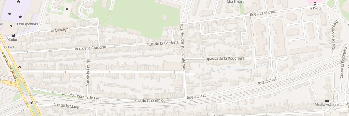 Plan du 113 Rue Guillemare au Mans