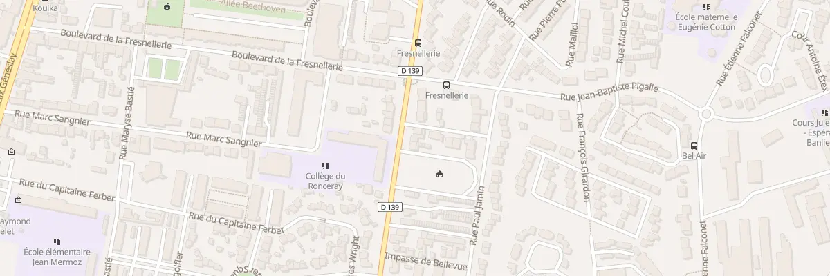 Plan du 271 Rue de Laigné au Mans
