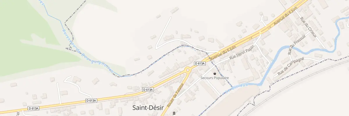 Plan du 18 Rte de Caen à Saint-Désir