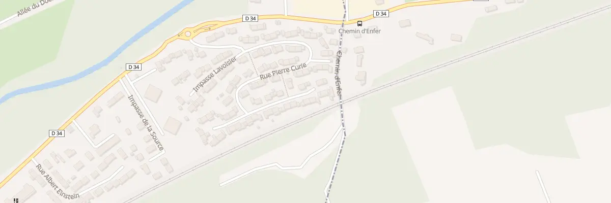 Plan du 44 Rue Pierre Curie à Harfleur