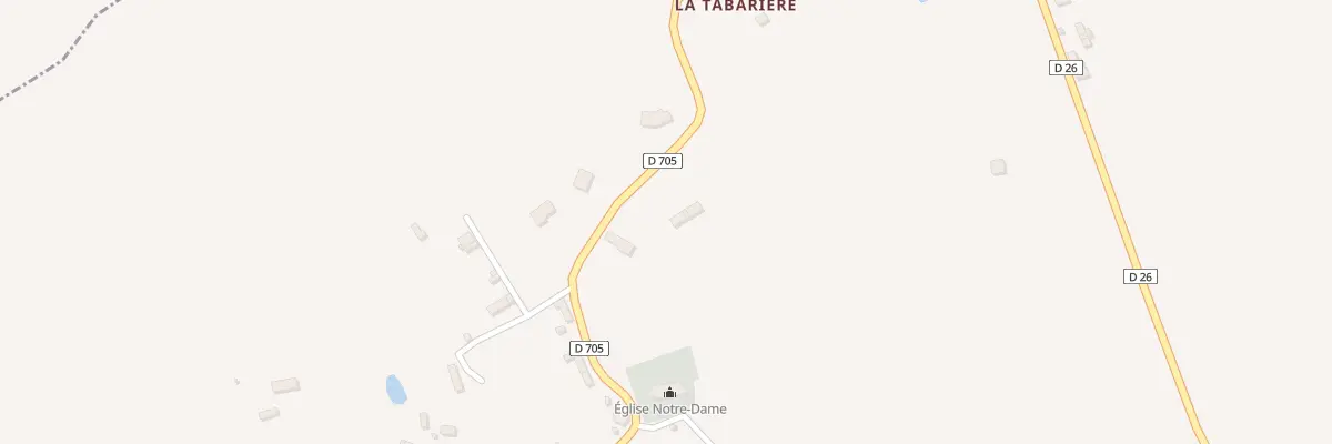 Plan du Bourg à Fresnay-le-Samson
