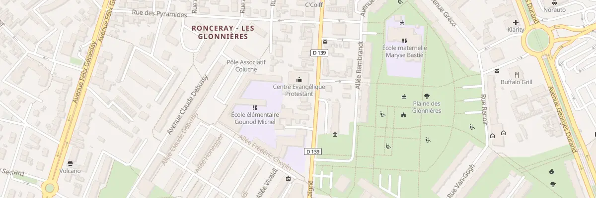 Plan du 224 Rue de Laigné au Mans