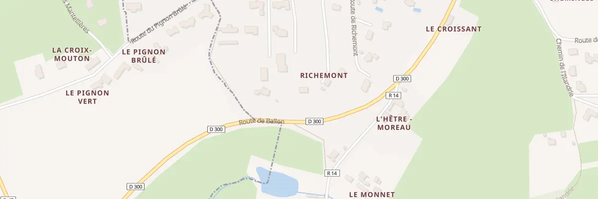 Plan du 31 Rte de Richemont à Coulaines