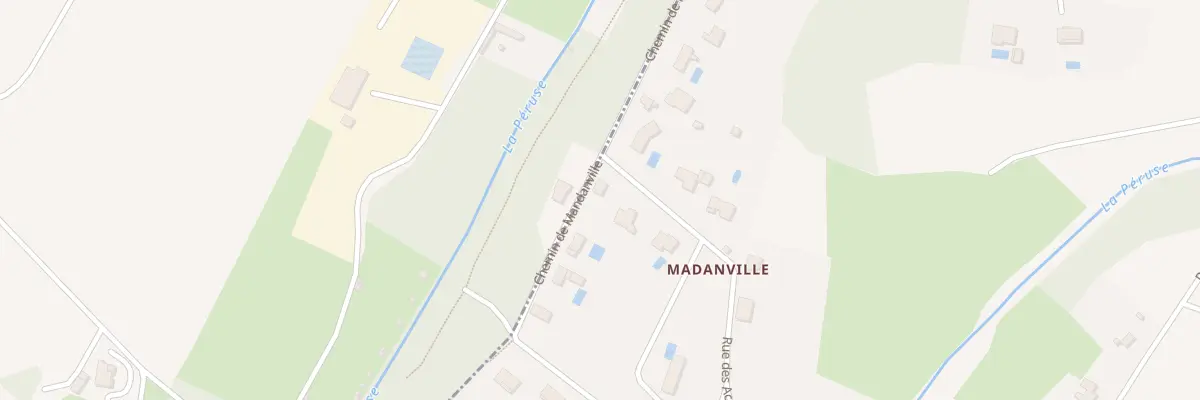 Plan du 27 Che de Madanville à Condac