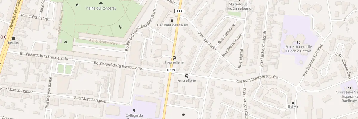 Plan du 255 Rue de Laigne au Mans