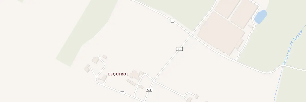 Plan du 945 Rte de Bergès à Villefranche-du-Queyran