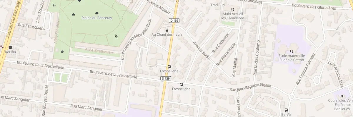 Plan du 249 Rue de Laigné au Mans