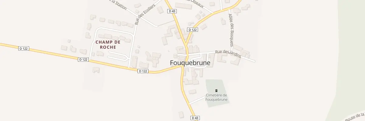 Plan du 1 Rte de Torsac à Fouquebrune
