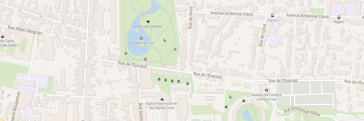 Plan du 54 Rue du Nord au Mans
