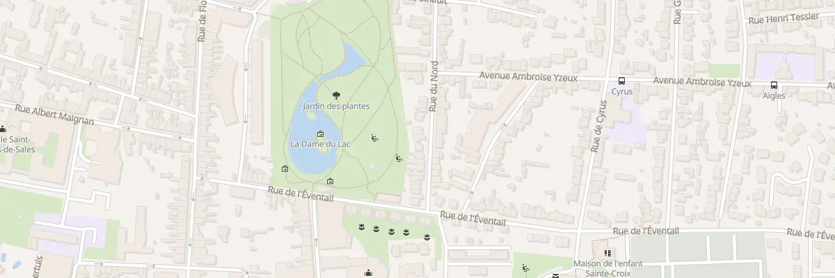 Plan du 42 Rue du Nord au Mans