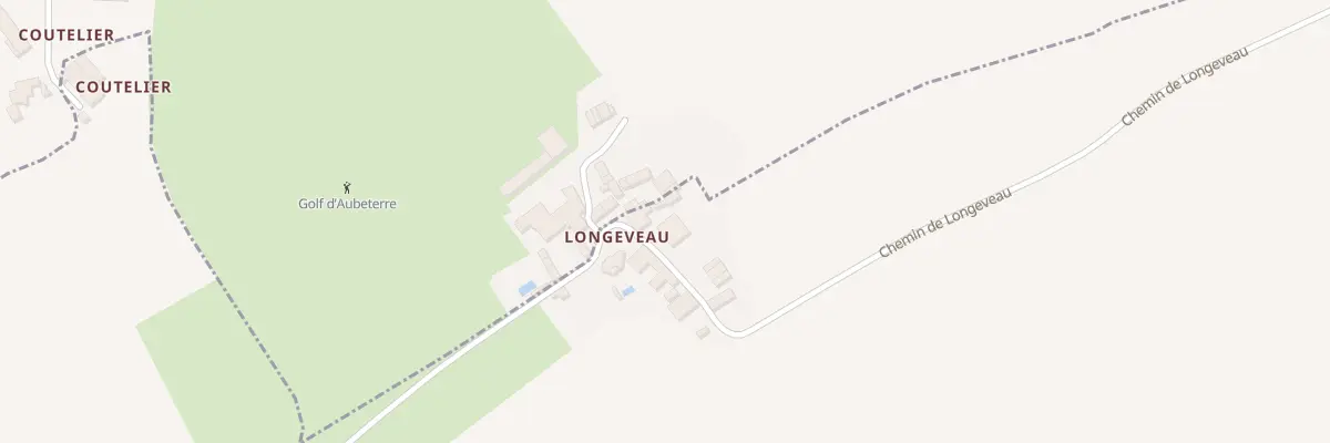 Plan du 1 Che de Longeveau à Pillac