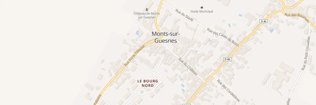 Plan du 5 Pl Frezeau de la Frezelliere à Monts-sur-Guesnes