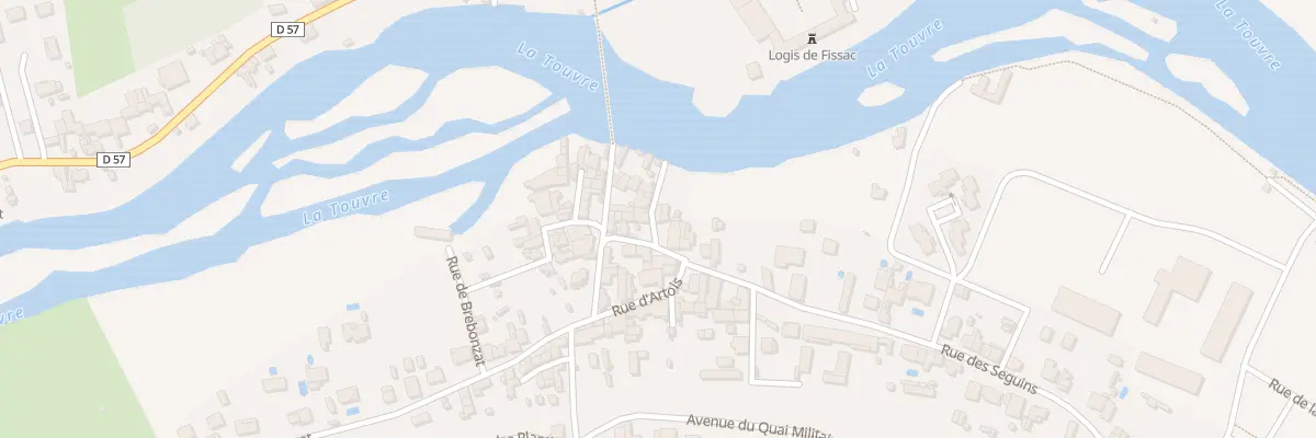 Plan du 24 Rue des Vosges à Ruelle-sur-Touvre