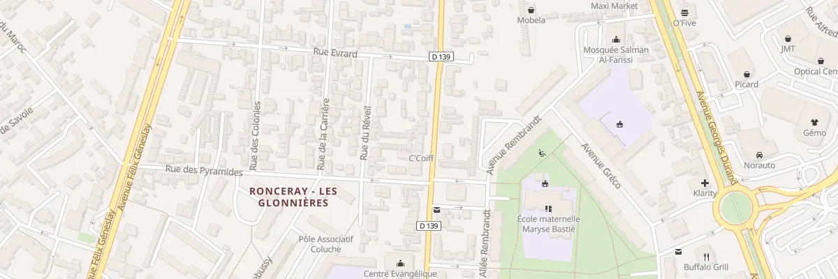 Plan du 196 Rue de Laigne au Mans