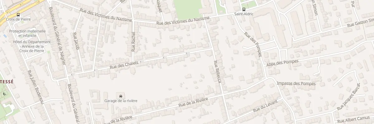 Plan du 64 Rue des Chalets au Mans