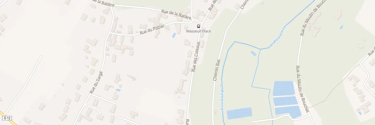 Plan du 19 Rue des Côteaux à Quinçay