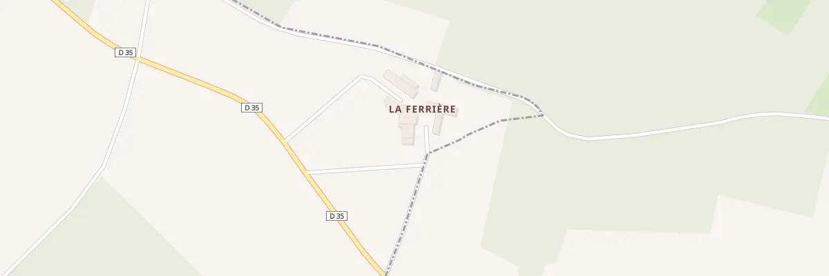 Plan du 5 La Ferriere à Champagné-le-Sec