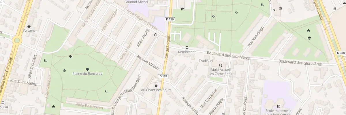 Plan du 229 Rue de Laigne au Mans
