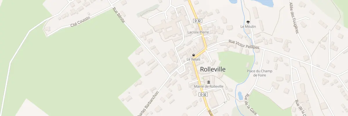 Plan du 12 Rue Charles Barbanchon à Rolleville