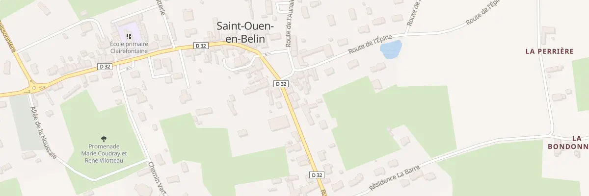 Plan du 3B Rue de la Forge à Saint-Ouen-en-Belin