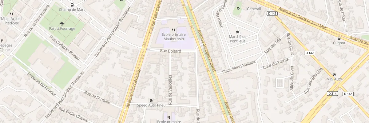 Plan du 18 Rue de Laigne au Mans