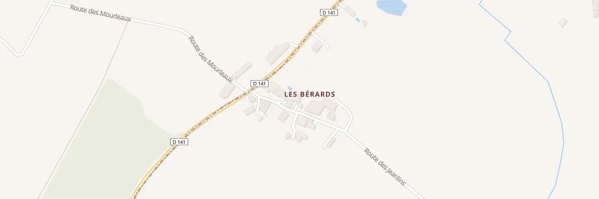 Plan du 61 Au Berard à La Roquille
