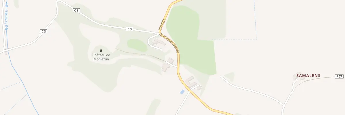 Plan du 5095 Village à Monlezun