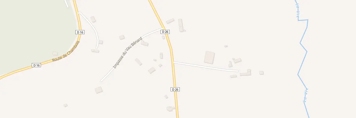 Plan du 961 Rte d’Exmes à Guerquesalles