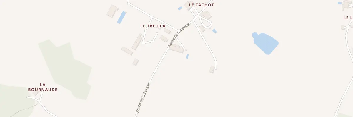 Plan du 1037 Rte de Lubersac à Saint-Sernin