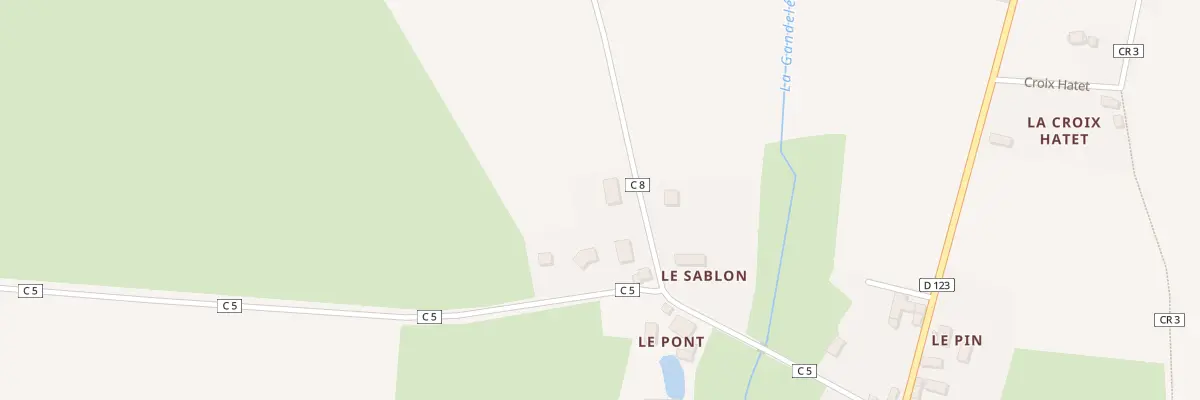 Plan du 8 Le Grand Parc à Lucé-sous-Ballon