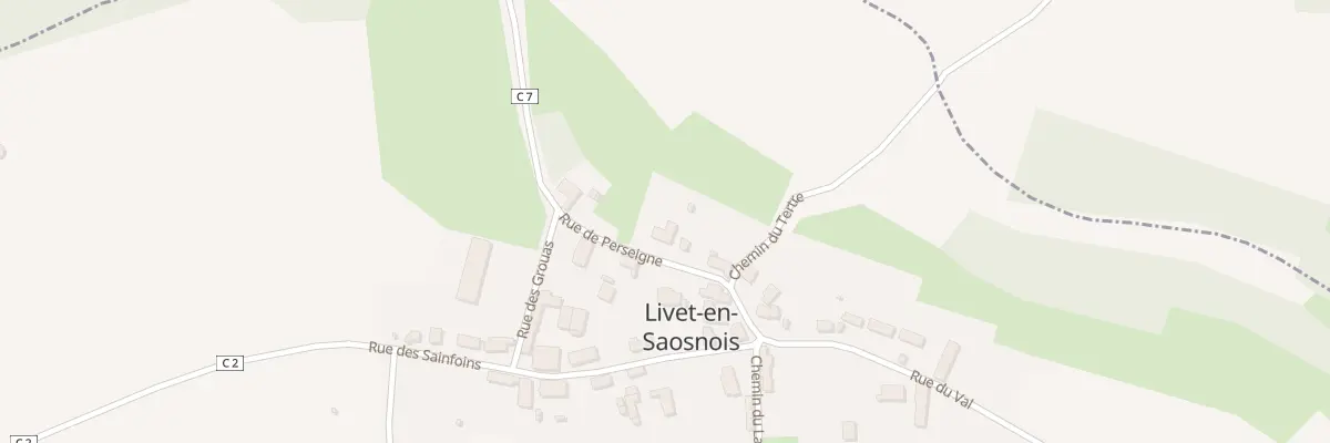 Plan du 4B Rue de Perseigne à Livet-en-Saosnois