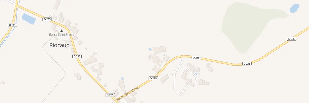 Plan du 25 Boucherie à Riocaud