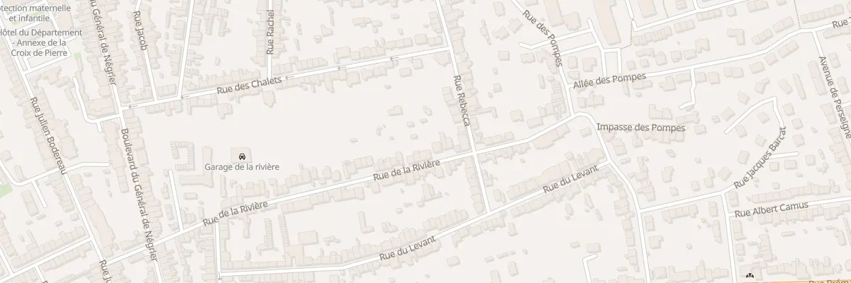 Plan du 103 Rue de la Rivière au Mans
