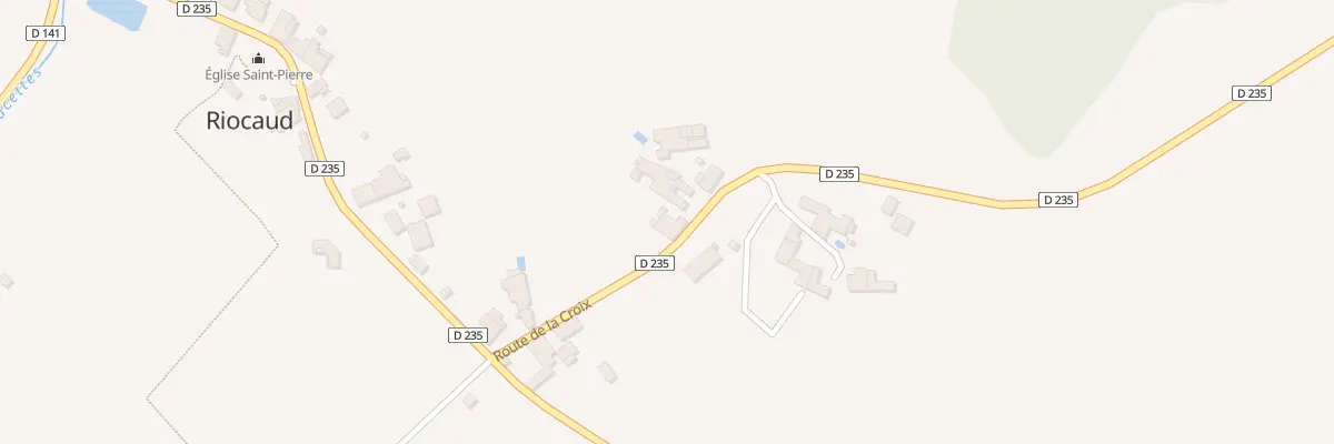 Plan du 23 Boucherie à Riocaud