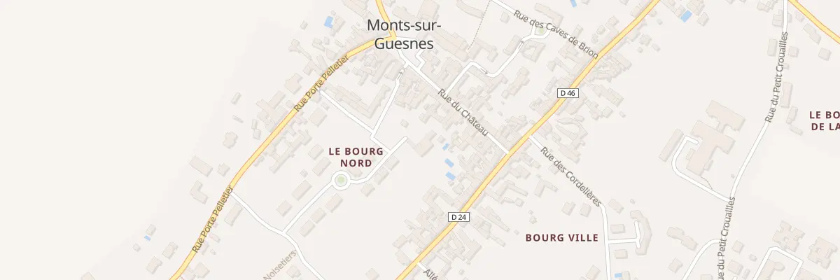 Plan du 17 Rue du Chateau à Monts-sur-Guesnes
