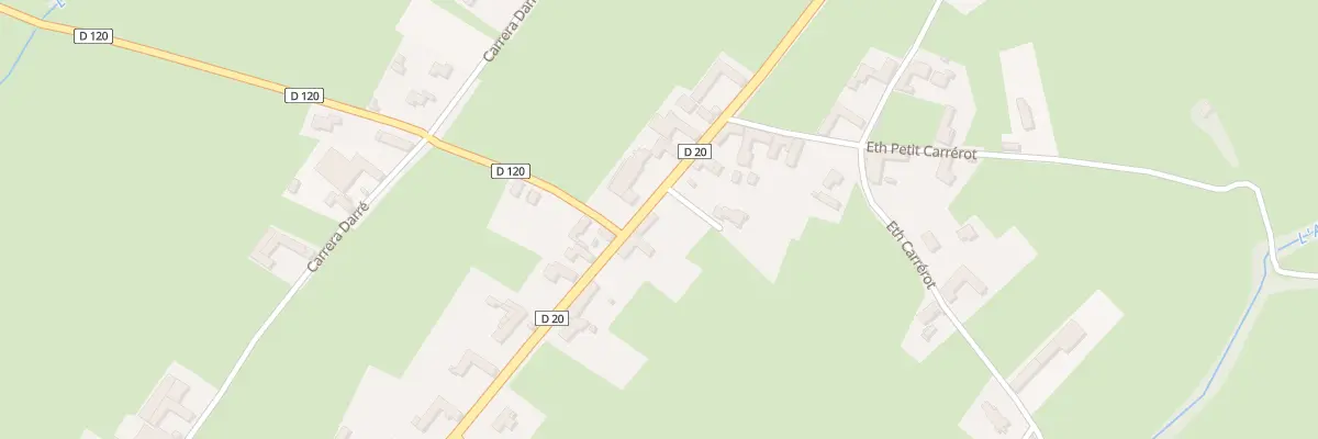 Plan du 13 Marque Dessus à Cieutat