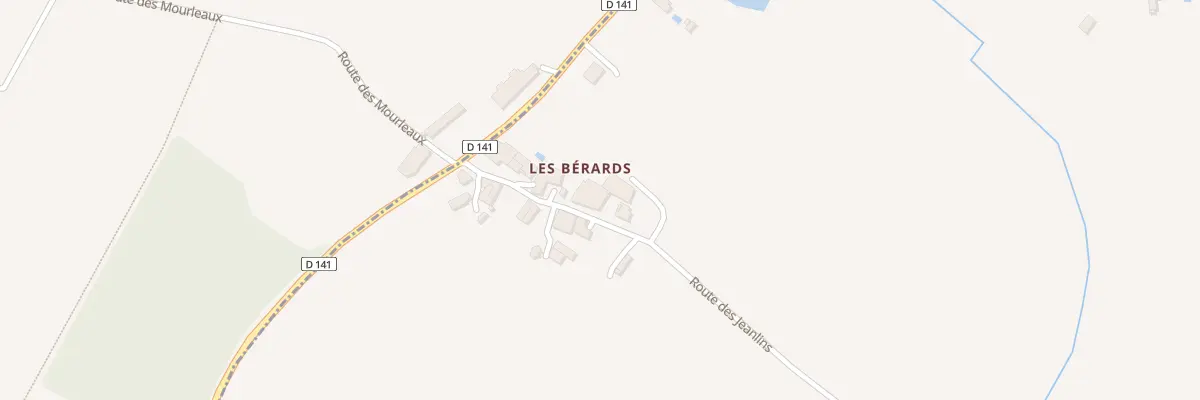 Plan du 62 Au Berard à La Roquille