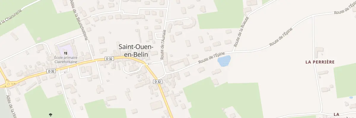 Plan du 5 Pl des Comtes De Belin à Saint-Ouen-en-Belin