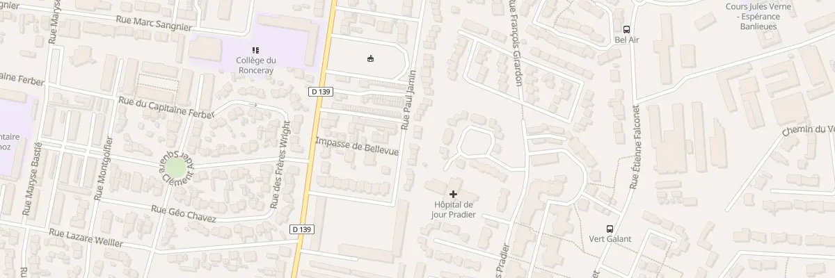 Plan du 53 Rue Paul Jamin au Mans
