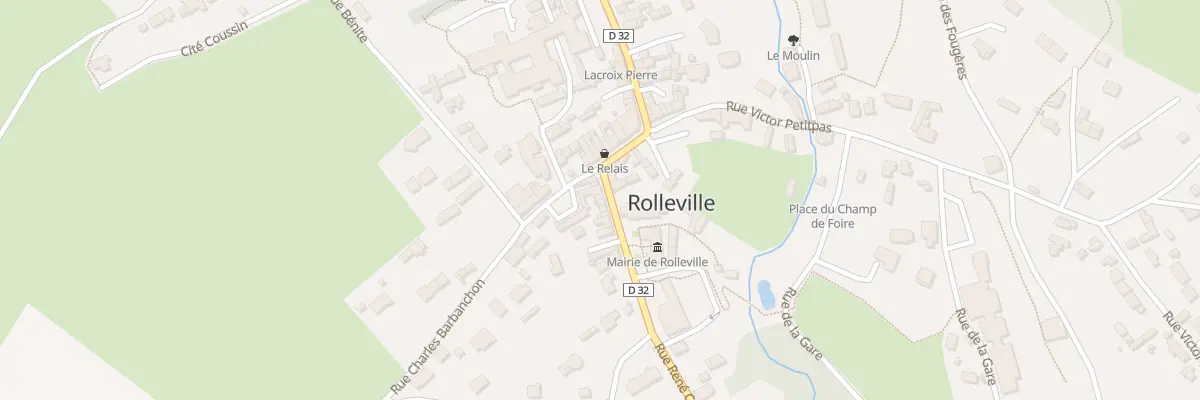Plan du 20 Rue Abbé Maze à Rolleville