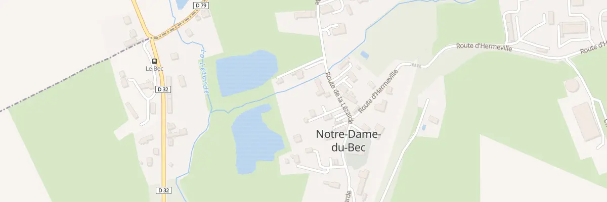 Plan du 22 Rte de la Lézarde à Notre-Dame-du-Bec
