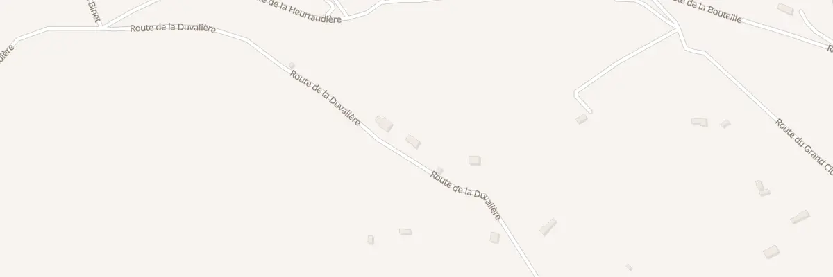 Plan du 395 Rte de la Duvalière à Vimoutiers
