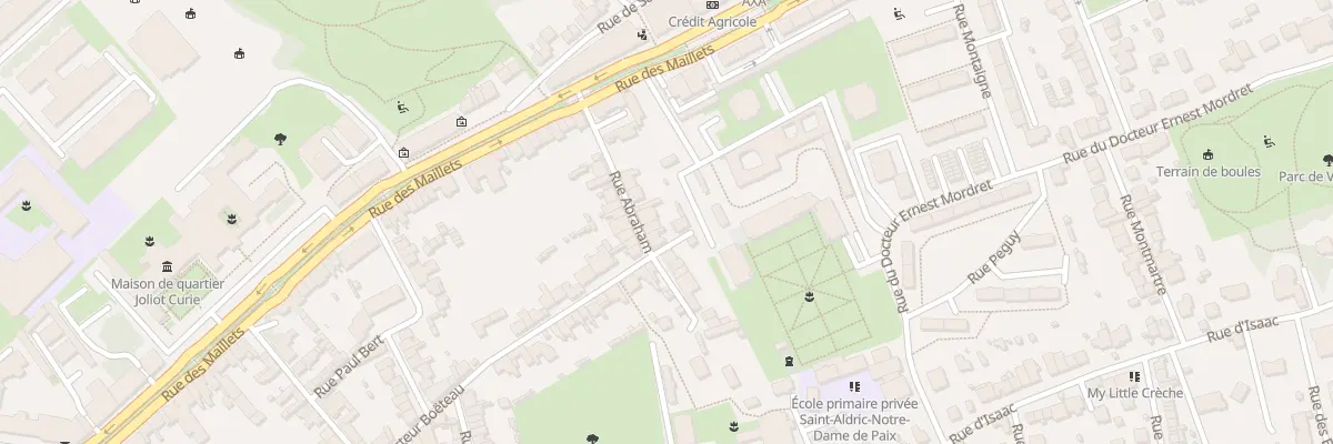 Plan du 17 Rue Abraham au Mans