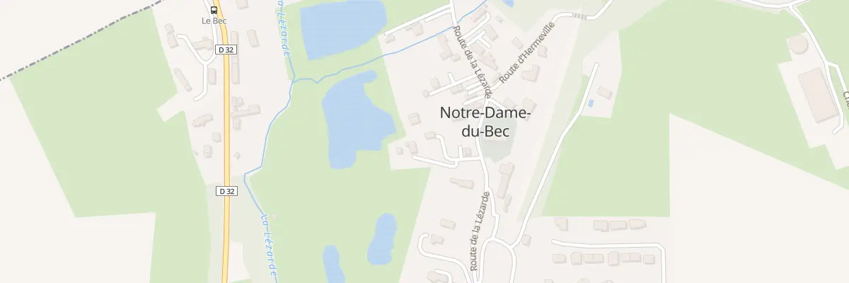 Plan du 38 Rte de la Lézarde à Notre-Dame-du-Bec