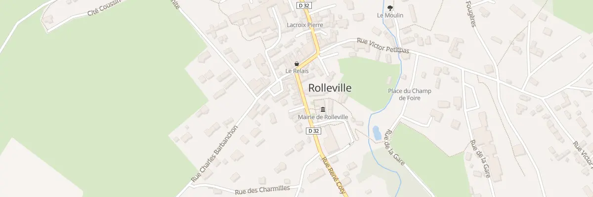 Plan du 28 Rue Abbé Maze à Rolleville