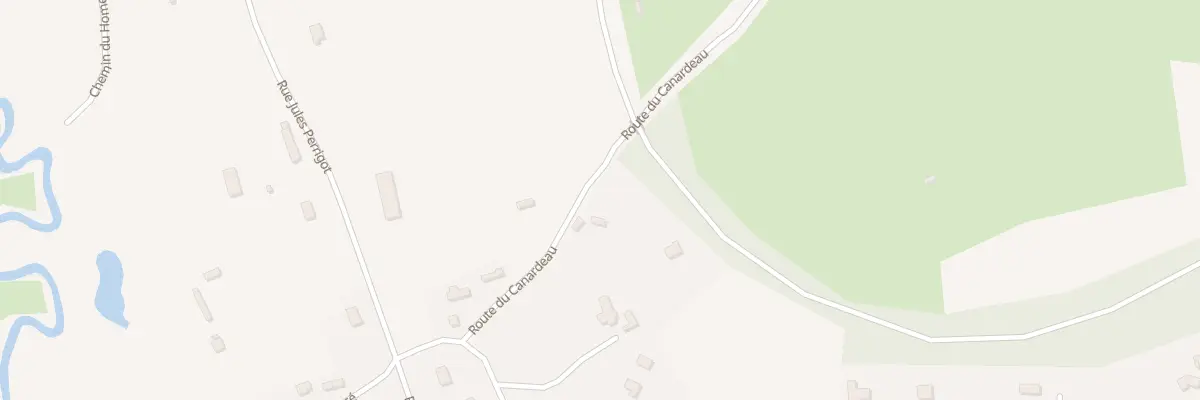 Plan du 196 Rte du Canardeau à Vimoutiers