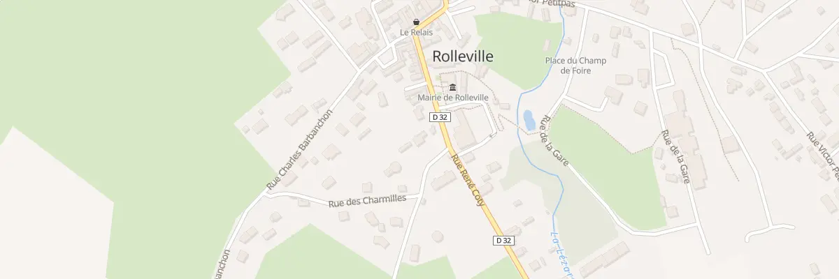 Plan du 44 Rue Abbé Maze à Rolleville